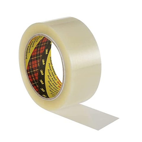3M verpakkingstape 3739, 50 mm x 66 m, transparant