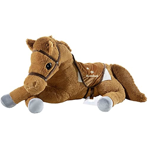 Heunec 636774 Bibi & Tina paard Amadeus liggend XXL, bruin