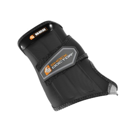 Shock Doctor Wikkelondersteuning voor pols mouw (links) - Zwart, X-Large
