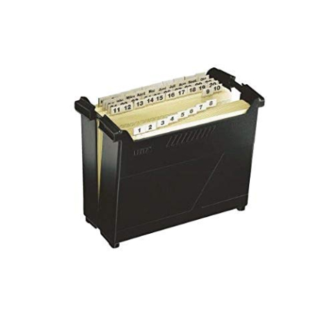 Leitz 19070095 hangbox Alpha, leeg, polystyreen, zwart