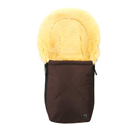 Kaiser 4011863653353 - knuffelzak. Lamsvacht medisch - bruin