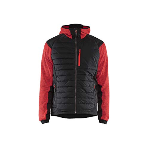 Blakläder 593021175699L Hybride jas, rood/zwart, maat L