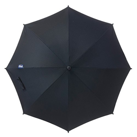 Chicco 06079859950000 Universele Parasol voor Kinderwagen en Buggies, BLACK
