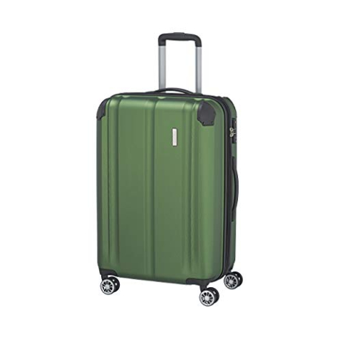 Travelite Licht, flexibel, veilig: "City"-hardcase, groen, 073048-80