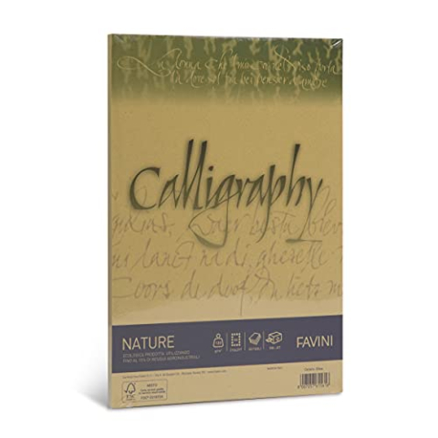 Favini Nature Calligraphy inkjetpapier A4 (210 x 297 mm) olijf
