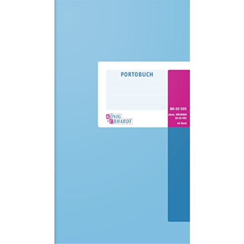 König & Ebhardt 8610501 Zakenboek/Portoboek 3/4 (A4 80g/m², kartonierd)