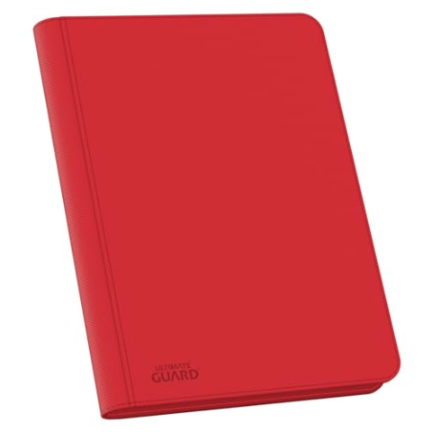 Ultimate Guard Zipfolio 320 – 16 Pocket Xenoskin Rood