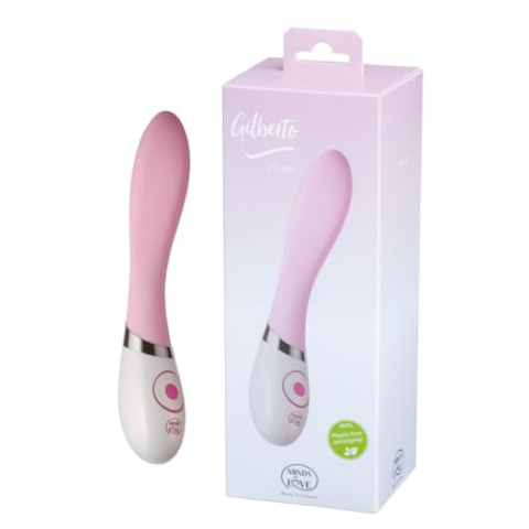 MINDS OF LOVE Gilberto Vibrator in roze-wit