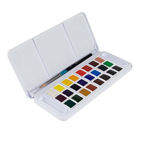 Daler Rowney AQUAFINE 24 HALVE PANNENSET