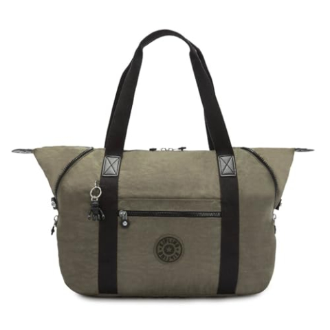 Kipling ART M Grote draagtas, draagtassen, Green Moss (Groente)