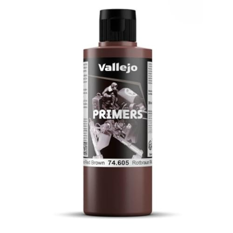 Vallejo Model Kleur 200 ml Polyurethaan Primer - Duits Rood Bruin