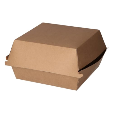 Kartonnen doos voor burgers - 12 x 12 x 8 cm