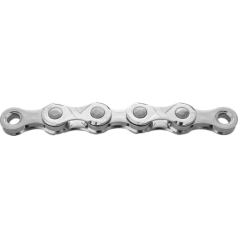KMC E11, Catena Unisex Adulto, Silver, 118 Link