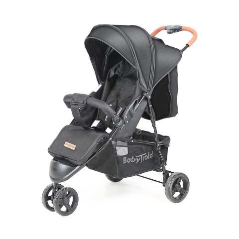 BABYTROLD - Easy Go Kinderwagens - Zwart
