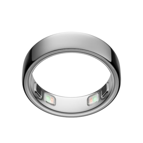 Oura Ring 5 Silver - Maat 12 - Bepaal je maat vóór je aankoop