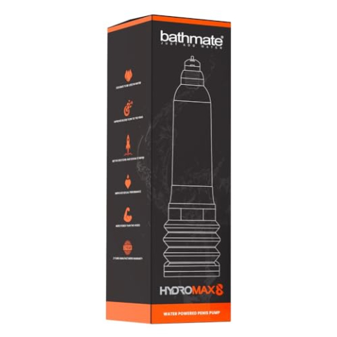 Bathmate Hydromax8 Penispomp voor heren Transparant One size