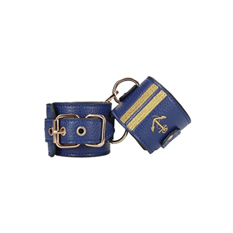 Shots Ouch! - Sailor Theme Ankle Cuffs - Blue