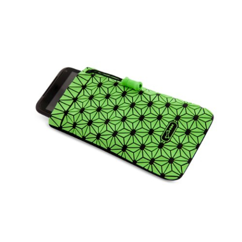 Bone Phone Cell Plus tas voor mobiele telefoon en camera groen
