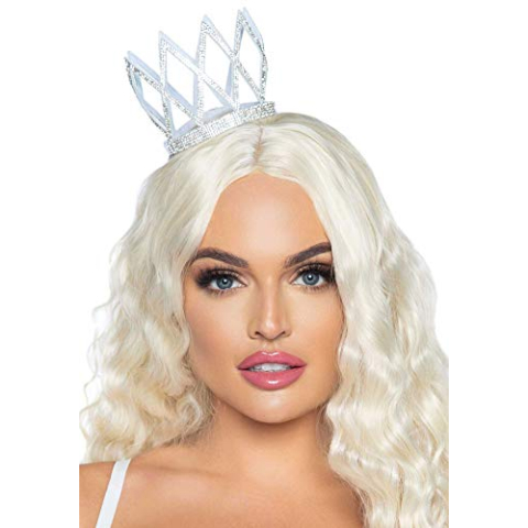 LEG AVENUE Faux rhinestone die cut crown, Einheitsgröße, 20 g