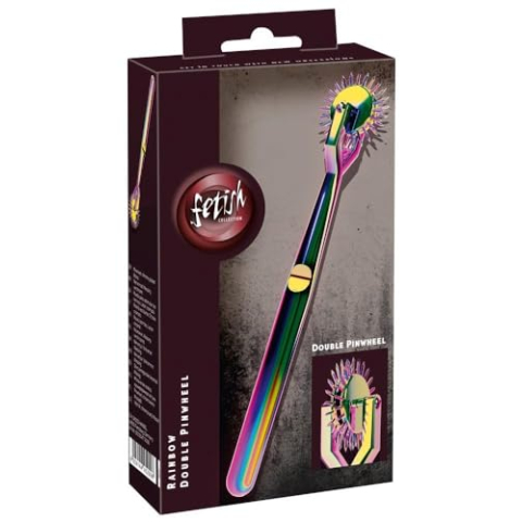 Fetish Collection Rainbow Dubbele Windmolen Regenboog 16,5 cm