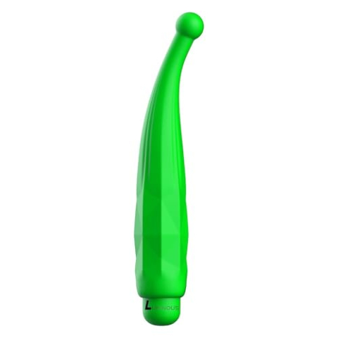 Shots Luminous - Lyra 10-Speeds ABS Bullet With Silicone Sleeve - Green