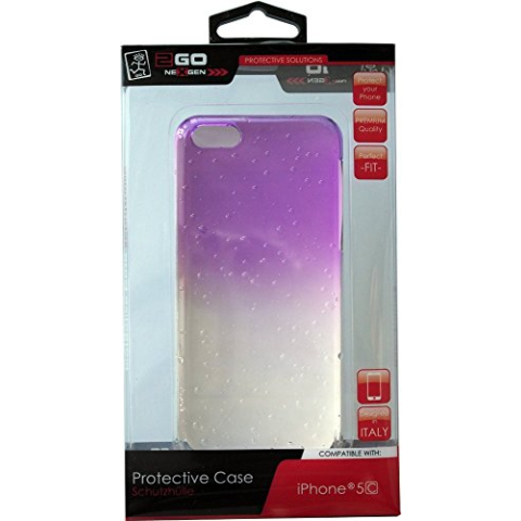 2GO 795034_A Nexgen Drop Purple beschermhoes voor Apple iPhone 5C
