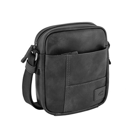 Camel Active Laos Schoudertas, 23 Cm, Zwart - 251 601 60