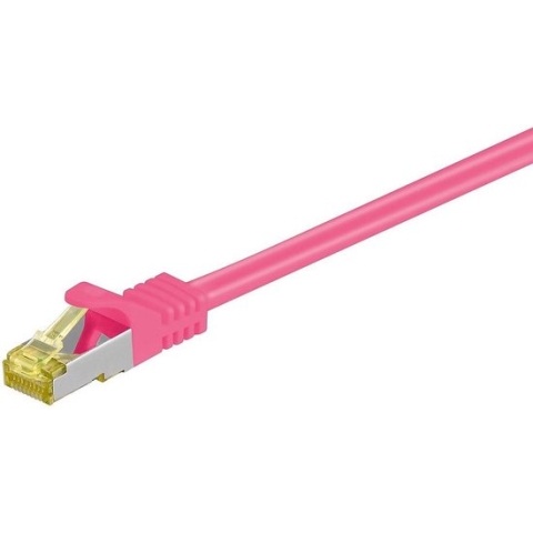 Goobay S/FTP netwerkkabel roze - CAT7 - 7,5 meter