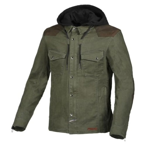 Macna Motorfiets Sweatshirt Inland M Groen/Bruin, groen/bruin, M