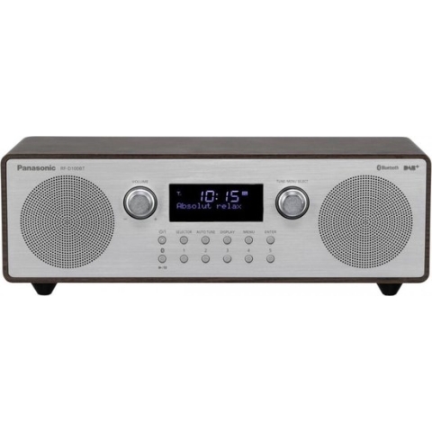 Panasonic RF-D100BTEGT Draagbare Radio DAB+ Wekfunctie Grijs