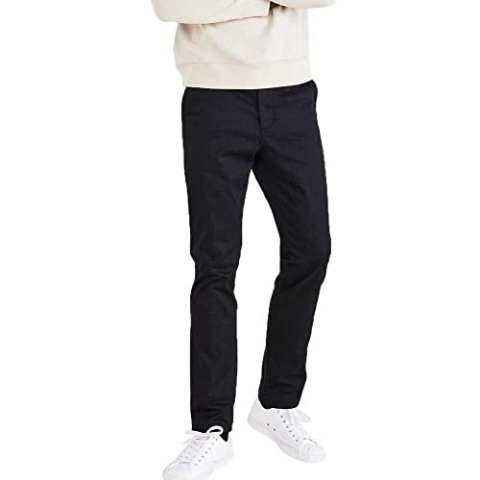 Dockers Heren Original Chino Skinny,Beautiful Black,36W / 34L