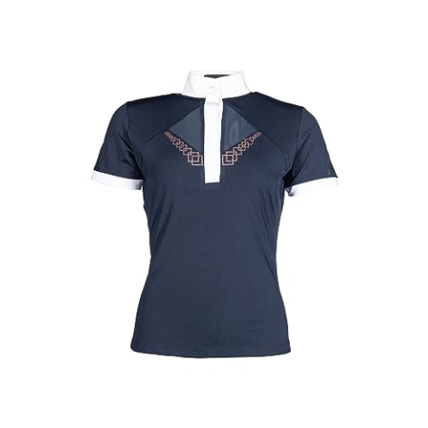 HKM Kayla Wedstrijdshirt voor dames Donkerblauw M