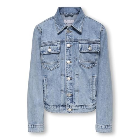 ONLY & SONS Jongens Osjduke Lb 2847 Tai DNM Jacket Noos, Light Blue Denim, Numeric_176, blauw (light blue denim), numeric_176