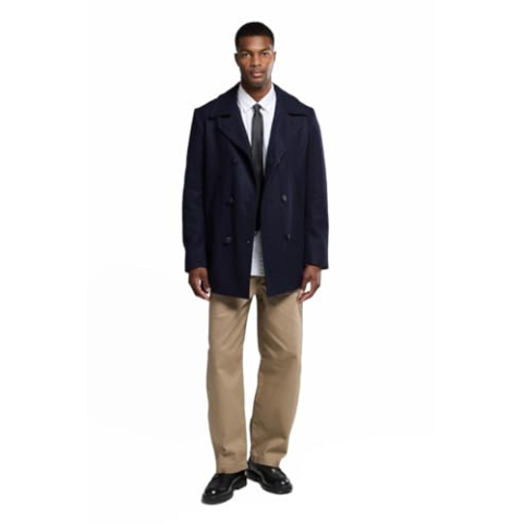Armor Lux, Caban "Cap Sizun" heren, Blauw (300 Schip), XS