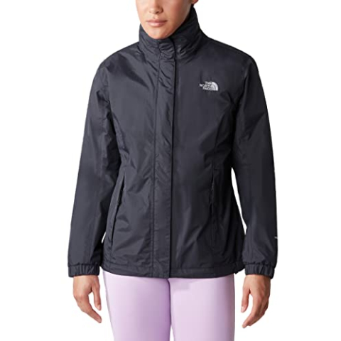 The North Face - Resolve Jacket voor Dames - Waterdicht en Ademend Wandeljack - TNF Black, S