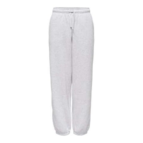 Onlbest Cuff Pant SWT Noos, lichtgrijs gem., L