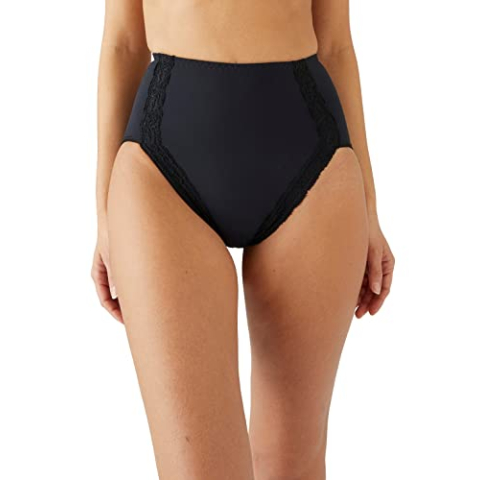 Damart Figuurvormende slip voor dames, Zwart, M