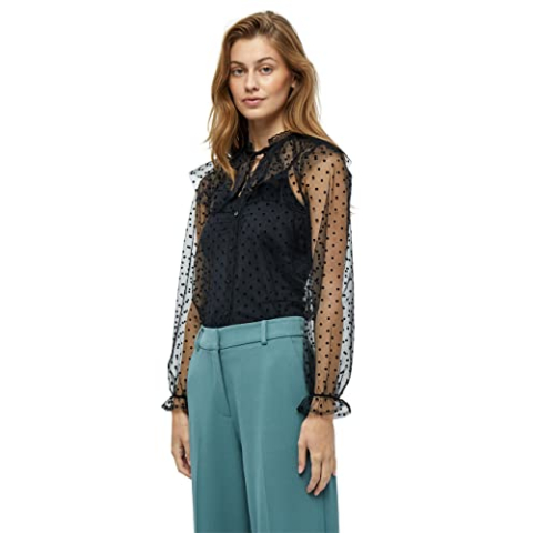 Minus Dames Sora Shirt, Zwart, 18