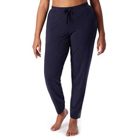 Schiesser Damen Schlafhose lang mit Bündchen Modal - Mix + Relax
