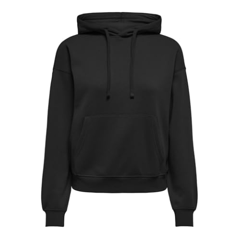 Onlbest L/S Hood SWT Noos, zwart, XS