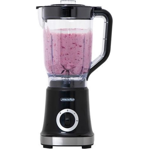 Mesko MS 4079 B - blender 1,8 l - Blender voor op aanrecht - zwart - 1000 W