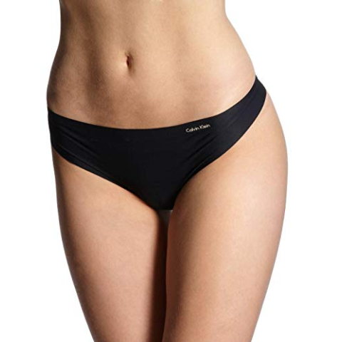 Calvin Klein String voor dames, Zwart (zwart), M