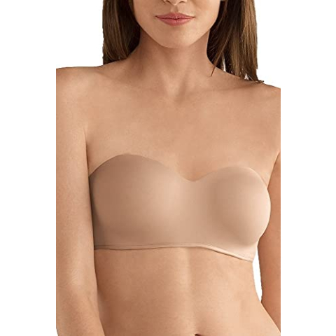 Amoena Barbara strapless converteerbare beugelbeha voor dames, Naakt, (36) A