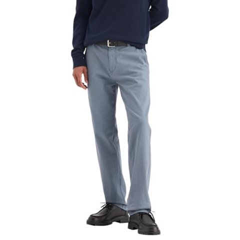 Dockers Herenbroek Ultimate 360 Chino Slim, Folkstone Gray, 34W / 34L
