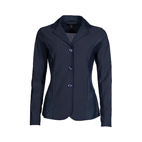 HKM Hunter Slim Fit Wedstrijdjas voor dames Donkerblauw 42