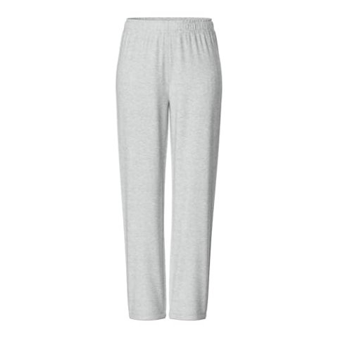 Pieces Pcchilli Hw Straight Sweat Pants Noos Bc, lichtgrijs gem., XS