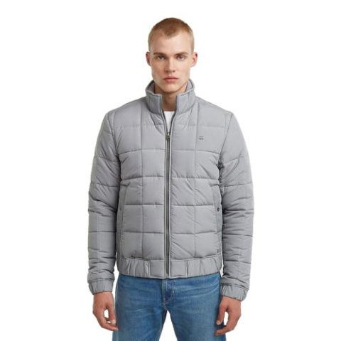 G-STAR Meefic gewatteerde jas, grijs (sharkskin D25369-D712-G677), L