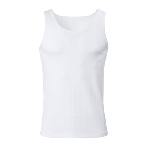 CALIDA Pure & Style Athletic-shirt voor heren, functioneel ondergoed, wit, 56