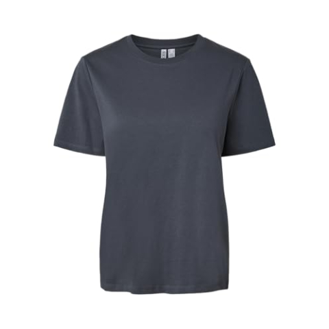 Pcria Ss Solid Tee Noos Bc, blauw (ombre blue), S