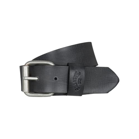 Billabong Current Leather Belt Riem, Black, S-M Heren, Zwart, S/M
